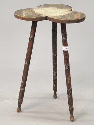 Lot 1241 - A late Victorian occasional table with a...