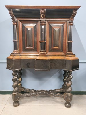 Lot 1018 - A late Victorian baroque style oak and...