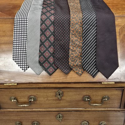 Lot 37 - A Week of Savile Row. Seven Huntsman Silk Ties....