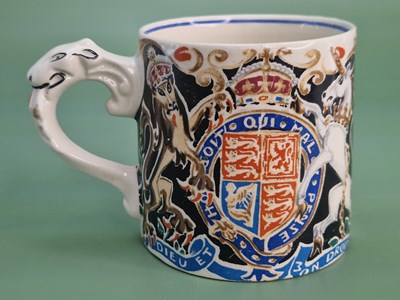 Lot 83 - A nicely detailed coronation mug from the...