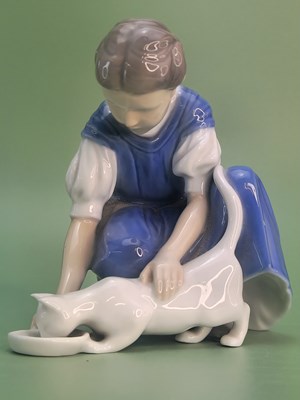 Lot 114 - A charming porcelain figure, Titled Only One...