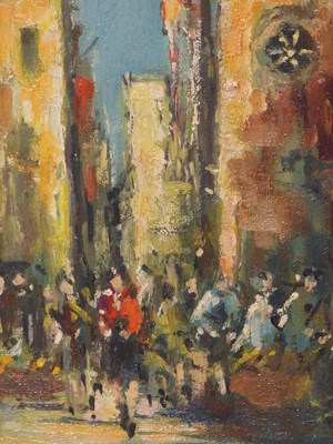 Lot 1087 - Early 20th century, north African street...