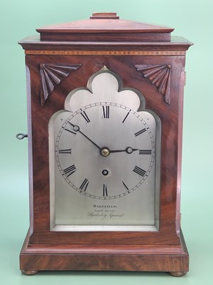 Lot 1090 - An early Victorian mahogany cased fusee...