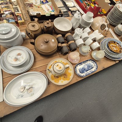 Lot 628 - Denby dinner and coffee wares, a Harmony...