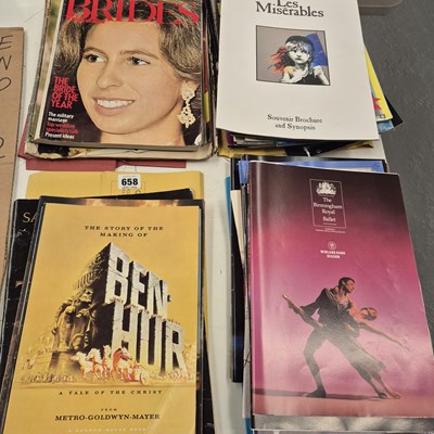 Lot 658 - A collection of film, ballet  and play...
