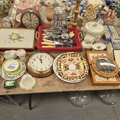 Lot 671 - Rotary and other clocks, boxed and loose...