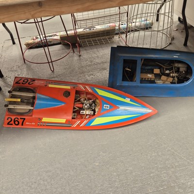 Lot 676 - Two live fuel speed boats