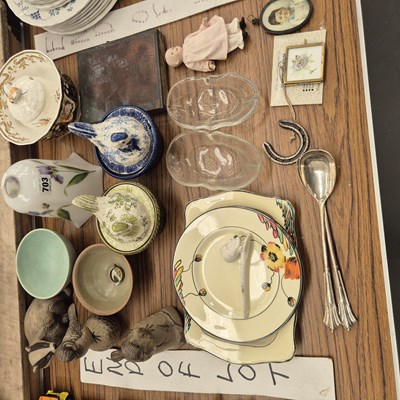 Lot 703 - An Empire Ware sandwich set, two studio...