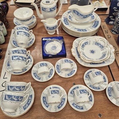Lot 808 - Coalport 'Revelry'  tea, coffee and dinner wares