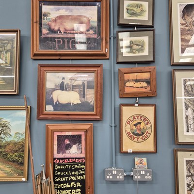 Lot 7 - A group of various decorative furnishing...