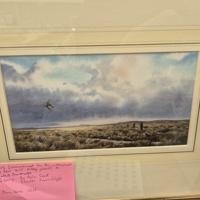 Lot 20 - Manner of Sir Peter Scott, driven woodcock on...