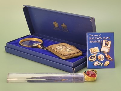 Lot 120 - For the desk and the pocket. A Halcyon Days...