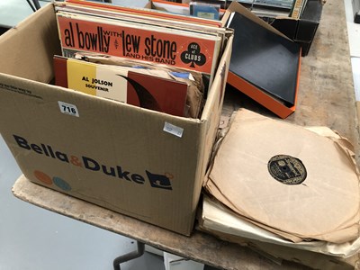 Lot 716 - Easy Listening, 78rpm records, LPs and a few...