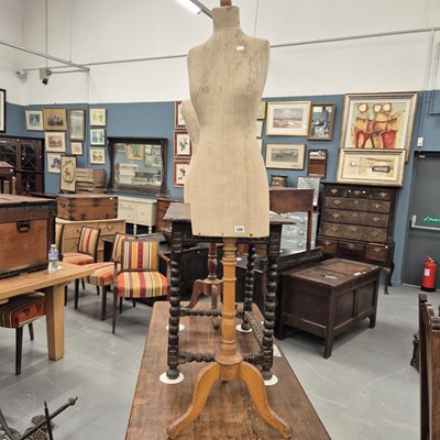 Lot 132 - A dressmaker's dummy