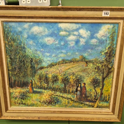 Lot 193 - Kadar? ( 20th century), a continental...