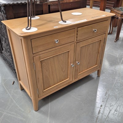 Lot 236 - A small modern side cabinet H 79 W 100 D 42cm