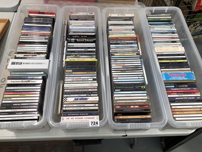 Lot 724 - Pop/Rock, etc., approximately two hundred CDs:...