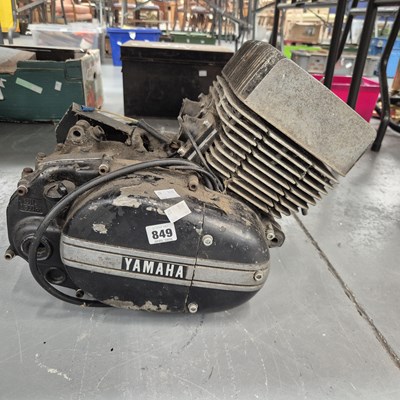 Lot 849 - Yamaha twin engine serial No #352-505800#