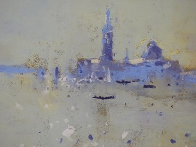 Lot 1348 - Tony Allain (b.1949) ARR., Venice from the sea,...