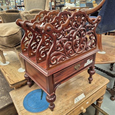 Lot 264 - A Victorian style Canterbury