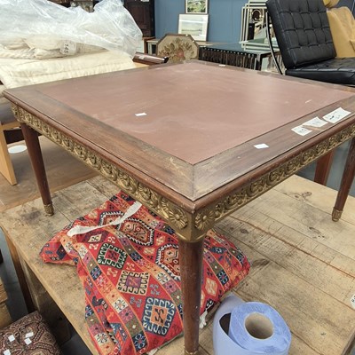 Lot 300 - A large mahogany-and-gilt-decorated occasional...