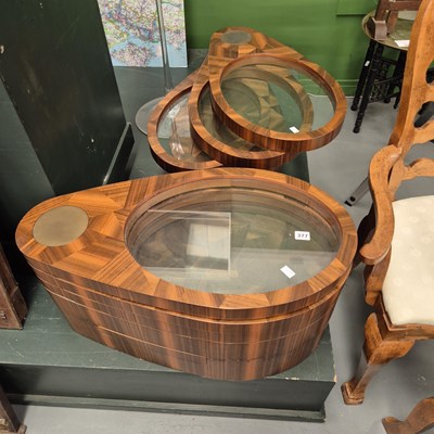 Lot 377 - A pair of unusual retro metamorphic occasional...