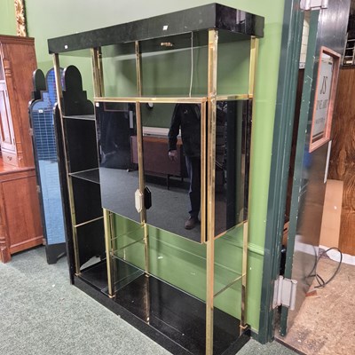 Lot 428 - A retro 20th century gilt metal and brass...