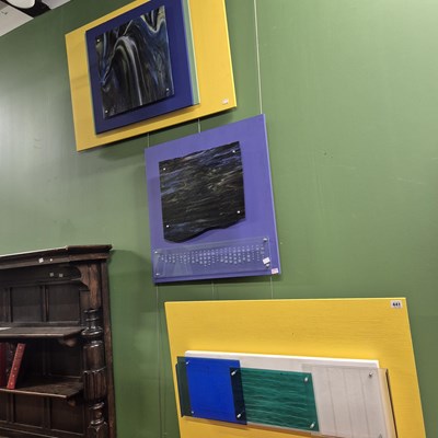 Lot 441 - Three 20th century abstract artworks