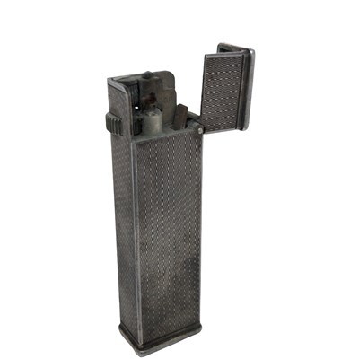 Lot 1165 - A vintage silver-clad Dunhill Cartier licensed...