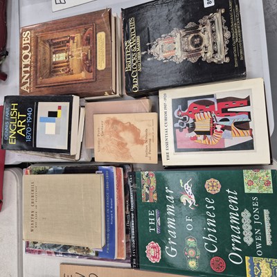 Lot 897 - A small collection of art and antique books