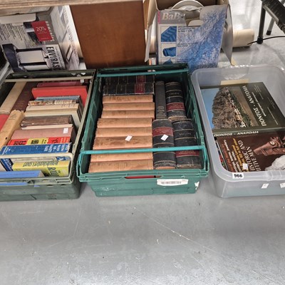 Lot 966 - Thackeray's works and other antique and later...