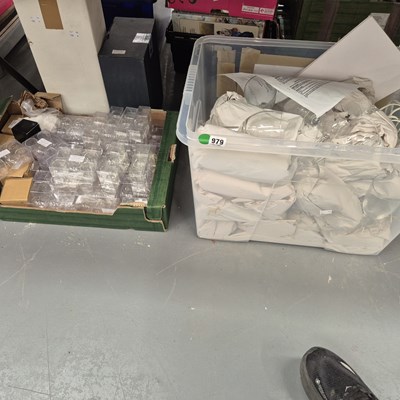 Lot 979 - A quantity of drinking and decorative glass