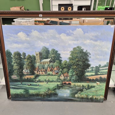 Lot 986 - Malcolm Gearing (20th century), a tranquil...