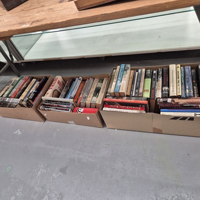 Lot 992a - Three large boxes of vintage and modern books...