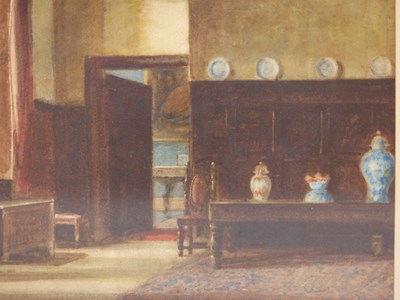 Lot 1459 - T C Parker (early 20th century), interior of a...