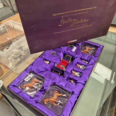 Lot 740 - A Corgi Golden Jubilee carriage and team (boxed)