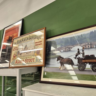 Lot 742 - Two brewery prints, Hook Norton and Blenheim...