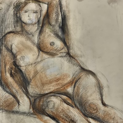 Lot 1478 - Geraldine Knight (1933-2008) ARR., two nude...