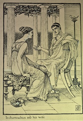 Lot 1020 - Sir Walter Crane (1845-1915), 'Ischomachus and...