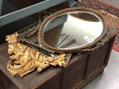 Lot 174a - Two decorative mirrors