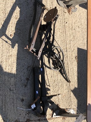 Lot 456A - A cast iron base jigsaw, together with a...