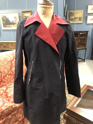 Lot 7 - Clothing - A Lafayette 148 New York navy...