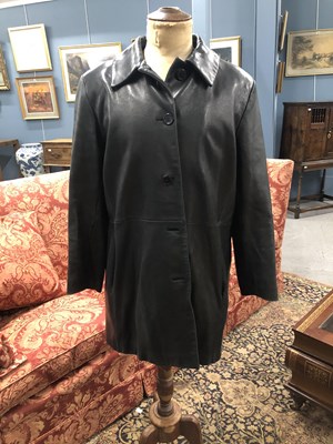 Lot 8 - Clothing - A vintage Calvin Klein leather...