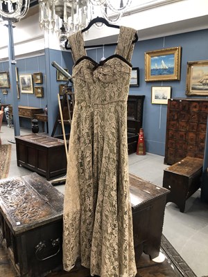Lot 9 - Clothing - Three bespoke made dresses. One...
