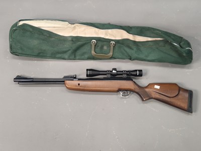 Lot 1232 - A BSA .22 calibre air rifle fitted with a...