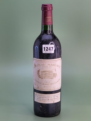 Lot 1247 - A bottle of Chateau Margaux 1993, Ier Cru...