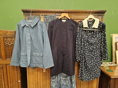 Lot 34 - Clothing - To include a two-piece Domina silk...