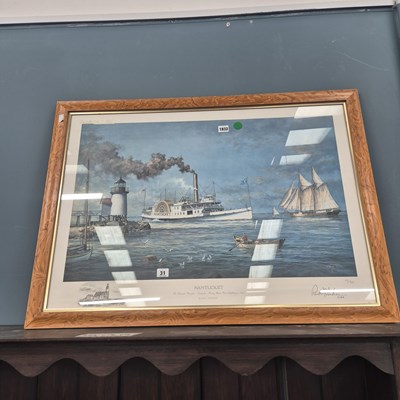 Lot 31 - Paul McGehee, 20th century, 'The Sidewheel...