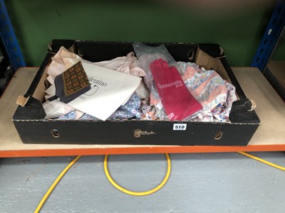 Lot 510 - A Valentino Foulards pocket square, a pair of...