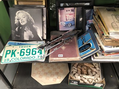 Lot 517 - Collection of motoring ephemera, including...